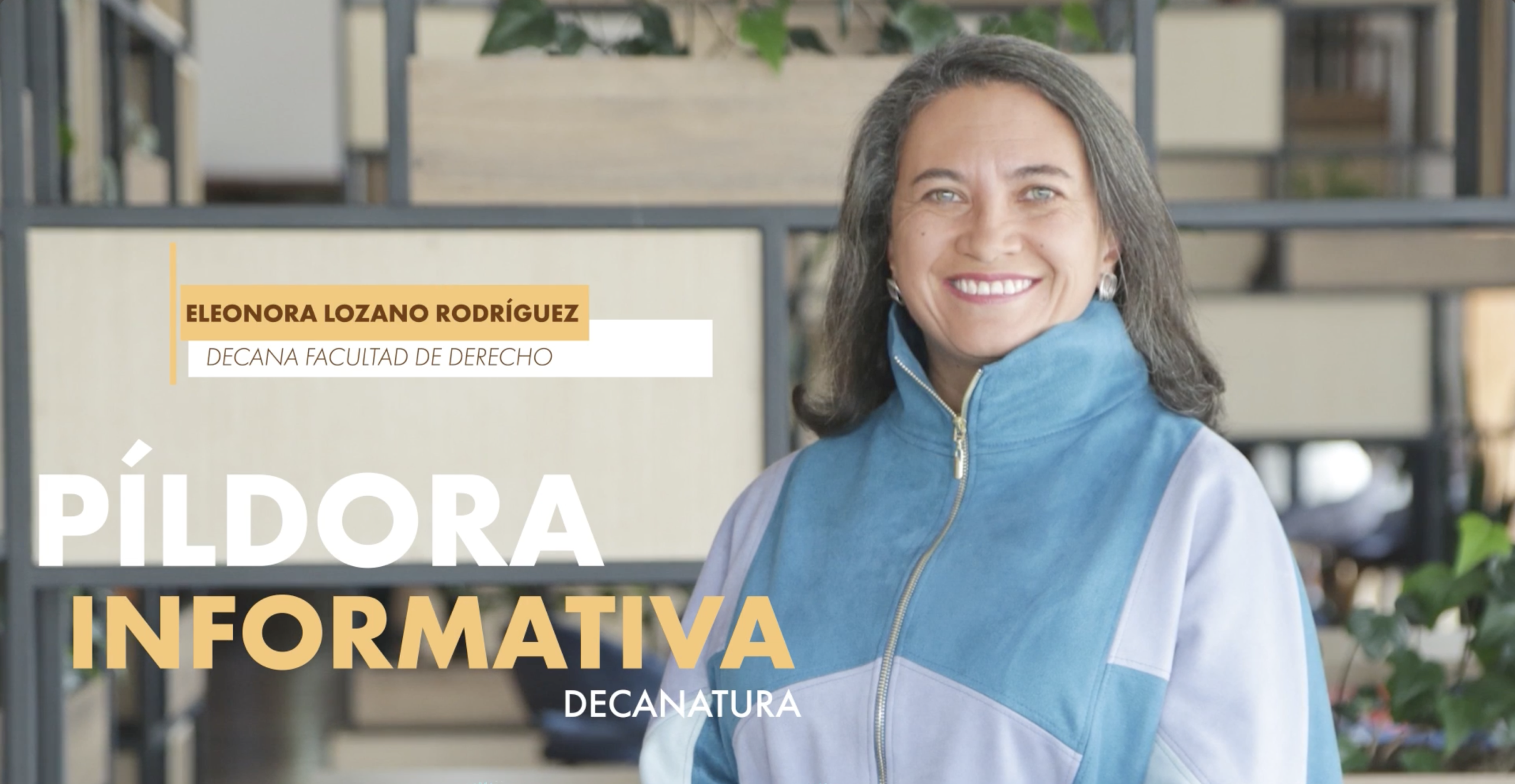 PÍLDORA INFORMATIVA